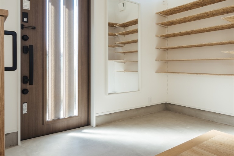 外とつながる家づくり 土間