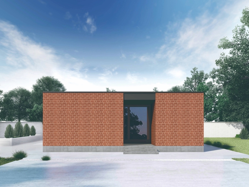 HOMA brick 平屋